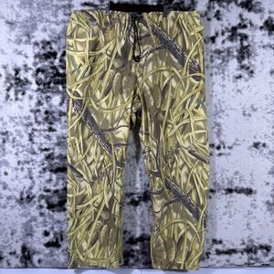 VTG 10X Goretex Camo Pants Mes 2XL Advantage Wetlands Drawstring Hunting Outdoor